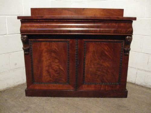 Superb Antique William 1v Mahogany Sideboard Chiffonier C1820