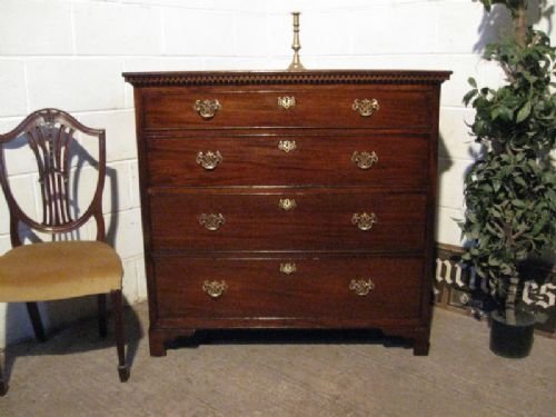 Antique Georgian Mahogany Chest of Drawers C1780