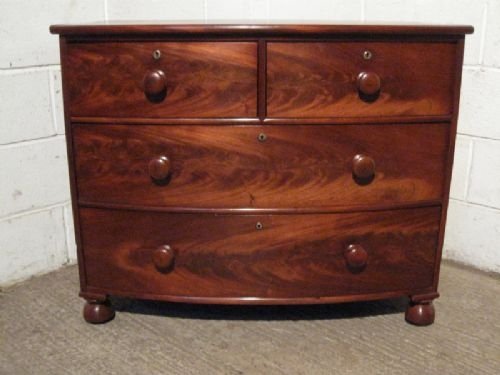 fig 1. LOVELY SMALL ANTIQUE VICTORIAN MAHOGANY CHEST OF DRAWERS C1880 EWDB150/29.10