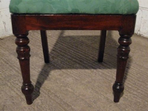 fig 1. SUPERB SET SIX ANTIQUE WILLIAM 1V MAHOGANY DINING CHAIRS C1820 WDB260/12.11