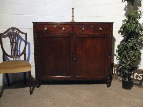 Antique Regency Cuban Mahogany Sideboard Chiffonier C1800 Wdb170/19.11