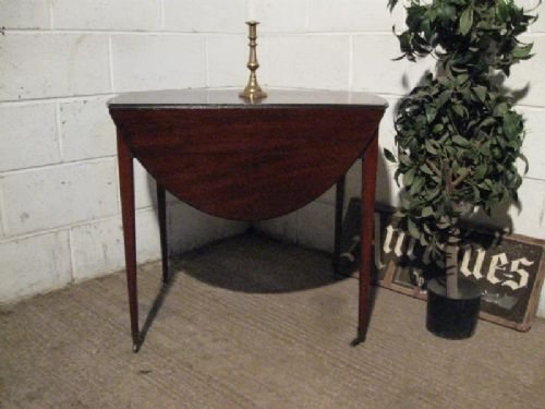 Antique Regency Mahogany Drop Leaf Pembroke Table C1800 Wdb140/20.11