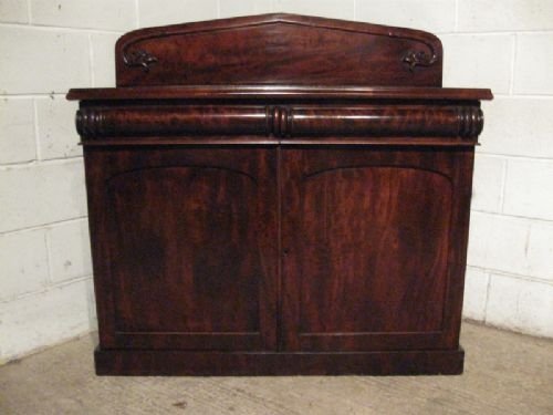 Antique William 1v Flamed Mahogany Sideboard Chiffonier C1820 Wdb180/25.11