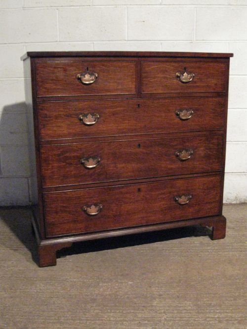 Antique Georgian Oak Chest of Drawers C1780 E28.12wdb220/28.12