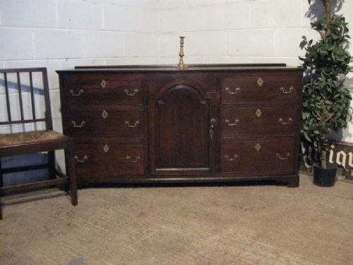 Antique Georgian Oak Sideboard C1780 Wdb490/3.8