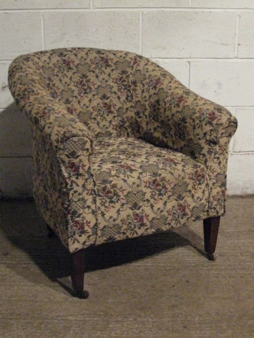 Lovelt Antique Edwardian Tub Armchair C1890 E18.1/wdb25/19.1