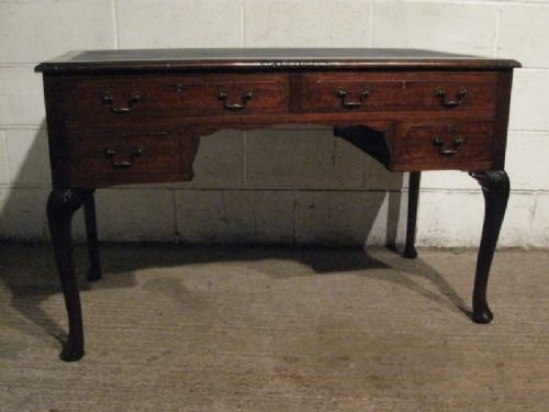 Antique Edwardian Mahogany Twin Pedastal Writing Desk C1900 Wdb135/21.1