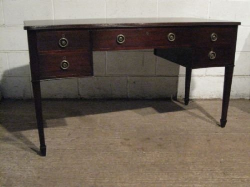 Antique Edwardian Regency Mahogany Pedastal Desk C1900 Wdb160/21.1