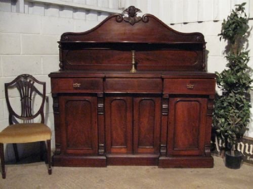 Antique Victorian Mahogany Chiffonier Sideboard C1880 Wdb170/24.1