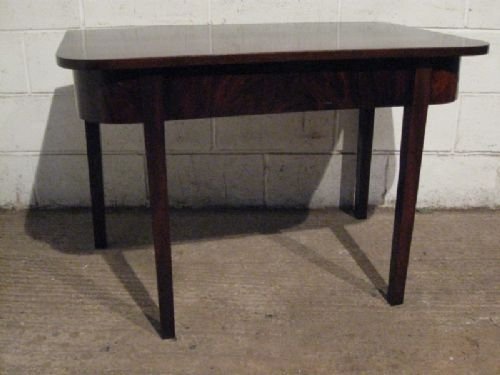 Antique Georgian Mahogany Side Hall Table C1780 Wdb4266/29.1