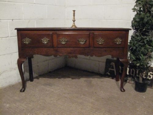 Antique Georgian Oak Sideboard Dresser Base C1780 Wdb290/2.1