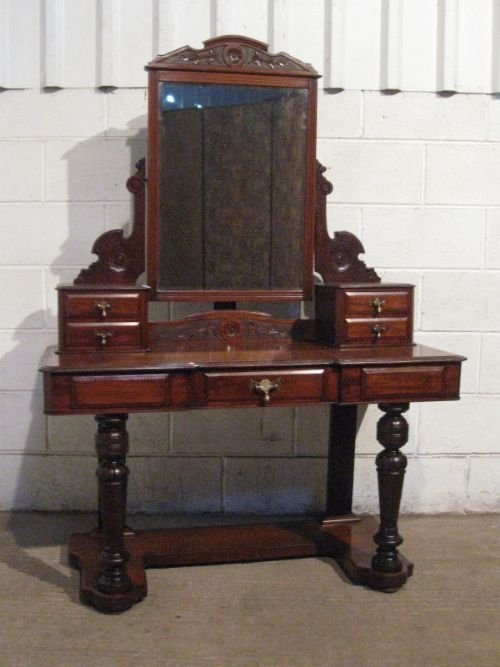 Antique Art Nouveau Duchesse Mahogany  Dressing Table C1890 Wdb140/11.3