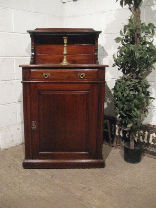 Antique Edwardian Mahogany Small Chiffonier Sideboard C1900 Wnk46829c/24.3
