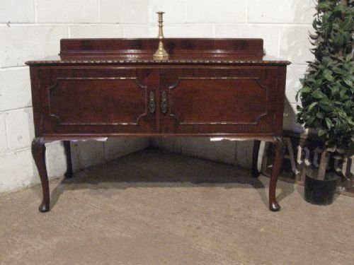 fig 1. SUPERB QUALITY ANTIQUE EDWARDIAN CHIPPENDALE MAHOGANY WASHSTAND / SIDEBOARD C1900 WDB50/9.4
