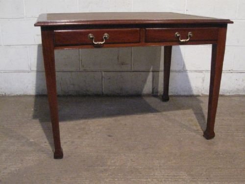 Antique Victorian Mahogany Library Table Desk C1890 Wdb4633/28.4