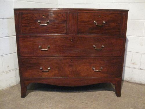 Antique Regency Mahogany Chest of Drawers C1800 Wdb4497/5.4
