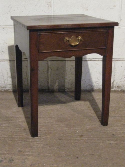 Antique Georgian Regency Small Country Oak Side Table C1800 Wprv45/12.5