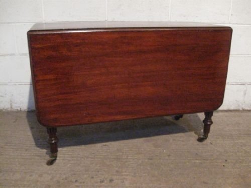 Superb Antique William 1v Mahogany Drop Leaf Dining Table Gillows Legs C1820 Wdb4708/12.5