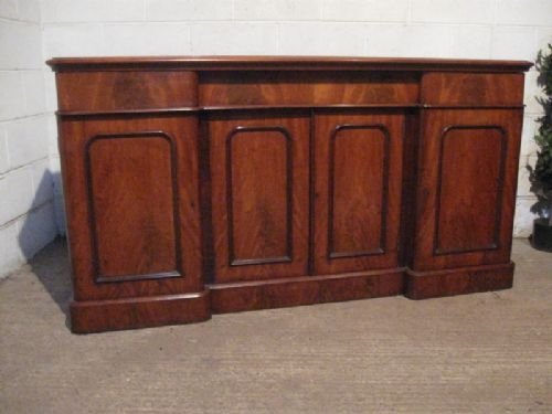 Superb Antique Victorian Mahogany Breakfront Chiffonier Sideboard C1860 Wdb310/18.5