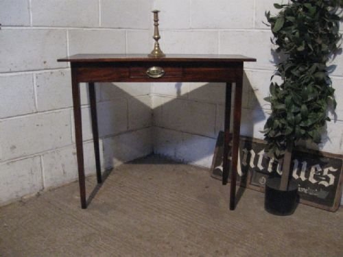 Antique Regency Mahogany Hall Side Table C1800 Wdb75/25.5