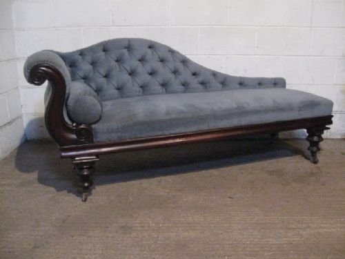 Superb Antique William 1v Cuban Mahogany Chaise Longue Sofa C1820 Wdb140/25.5