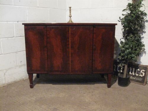 Antique Regency Mahogany Breakfront Chiffonier Sideboard C1800 Wdb4776/1.6