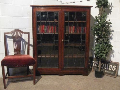 Antique Edwardian Rosewood Bookcase C1900 Wdb120/1.6