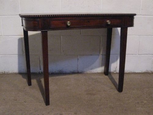 Superb Antique Regency Mahogany Side  Table / Writing Desk C1800 Wdb130/22.6