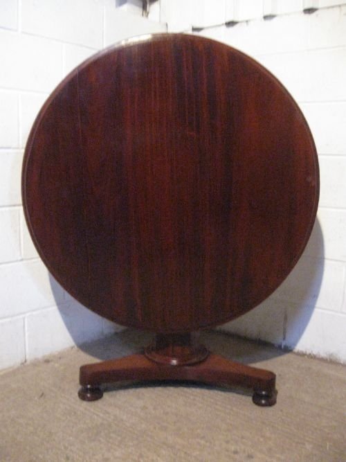 Antique William 1v Mahogany Tilt Top Breakfast Dining Table C1820 Wbg4904/5.7