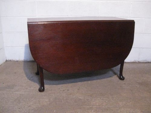 Antique Regency Mahogany Drop Leaf Dining Table C1800 Wbg4899/5.7