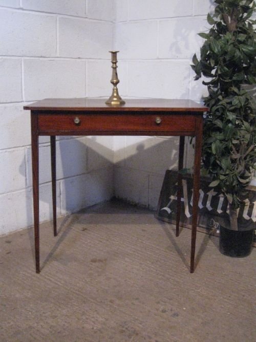 Quality Antique Regency Mahogany Side Table C1800 Wdb4977/6.7