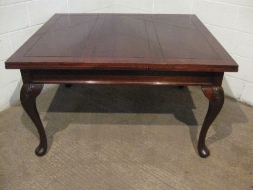 fig 1. ANTIQUE VICTORIAN MAHOGANY DRAWER LEAF EXTENDING DINING TABLE SEATS 10-12 PEOPLE C1890 WDB4956/12.7
