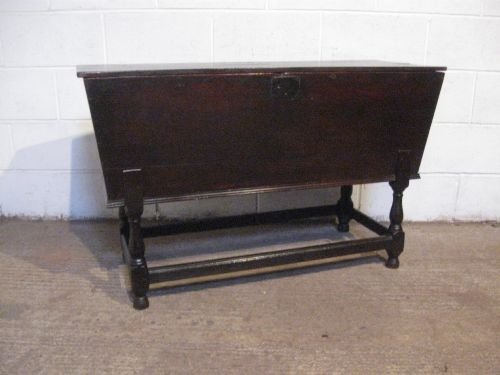 Antique Georgian Country Oak Joined Dough Bin Chest C1780 Wdb4935/19.7