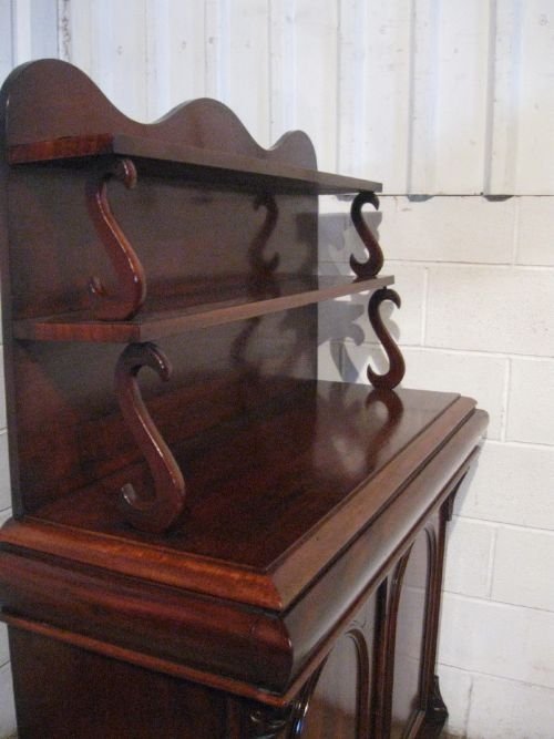 fig 2. SUPERB QUALITY ANTIQUE WILLIAM 1V MAHOGANY CHIFFONIER SIDEBOARD C1820 WDB4780/22.7