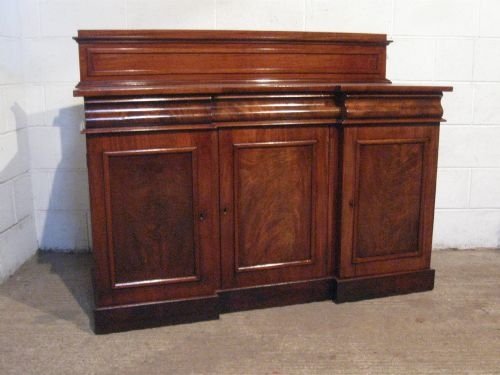 Superb Quality Antique Victorian Mahogany Breakfront Chiffonier Sideboard C1860 Wdb170/27.7