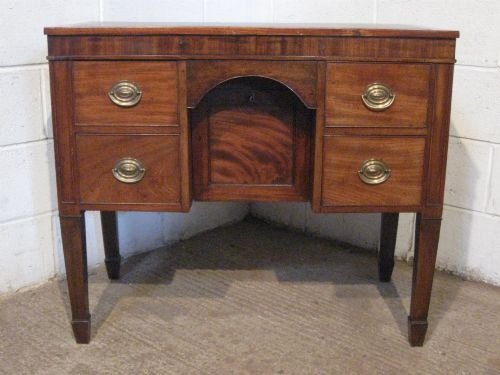 fig 1. ANTIQUE REGENCY MAHOGANY WRITING DESK C1800 WDB5020/1.9