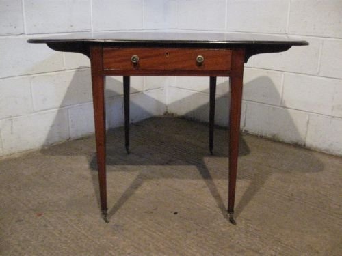 Antique Regency Mahogany Drop Leaf Pembroke Table C1800 Wdb5013/7.9