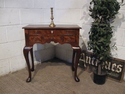 Antique Georgian Regency Small Mahogany Lowboy Desk C1800 Wdb6030/20.9