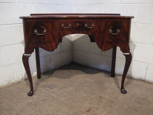 Antique Edwardian Quality Mahogany Kneehole Writing Desk C1900 Wjm6067/20.9