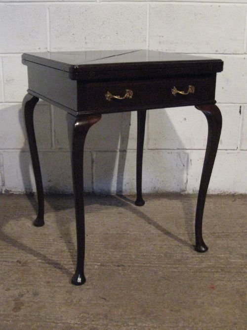 Antique Victorian Mahogany Envelope Games Table C1890 Wdb6034/20.9