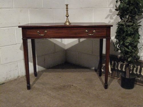 Antique Georgian Regency Mahogany Side Table Writing Table C1800 Wdb5001/27.9