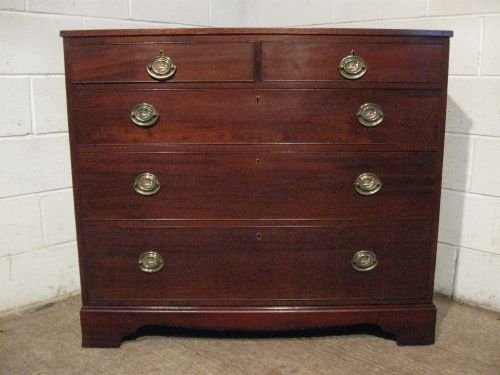 Antique Georgian Mahogany Chest of Drawers C1780 Wdb6025/27.9