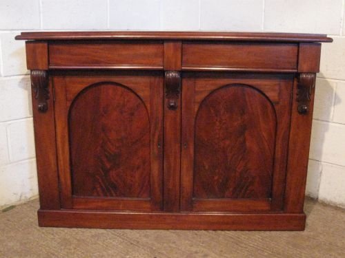 Antique Victorian Mahogany Chiffonier Sideboard C1860 Wdb6035/6.10