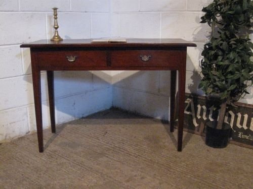 Antique Edwardian Mahogany Side Table Writing Desk C1900 Wdb6051/12.10