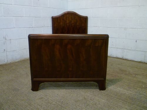 fig 1. SUPERB PAIR ANTIQUE EDWARDIAN MAHOGANY SINGLE BEDS BY WARING & GILLOWS OF LANCASTER C1920 WDB6091/19.10