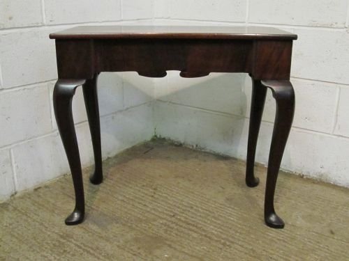 Antique Early 18th Century Georgian Mahogany Side Table C1740 Wdb6078/8.11
