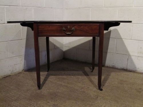 fig 1. ANTIQUE REGENCY ROSEWOOD PEMBROKE TABLE C1800 WDB6082/8.11