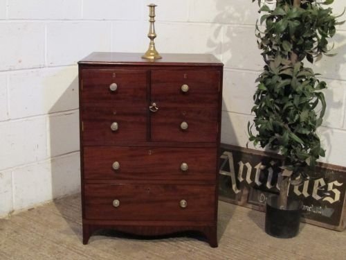 Antique Regency Mahogany Pot Cupboard Side Cabinet C1800 Wdb6125/15.11