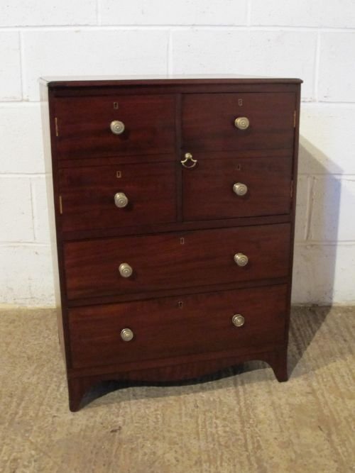 fig 1. ANTIQUE REGENCY MAHOGANY POT CUPBOARD SIDE CABINET C1800 WDB6125/15.11