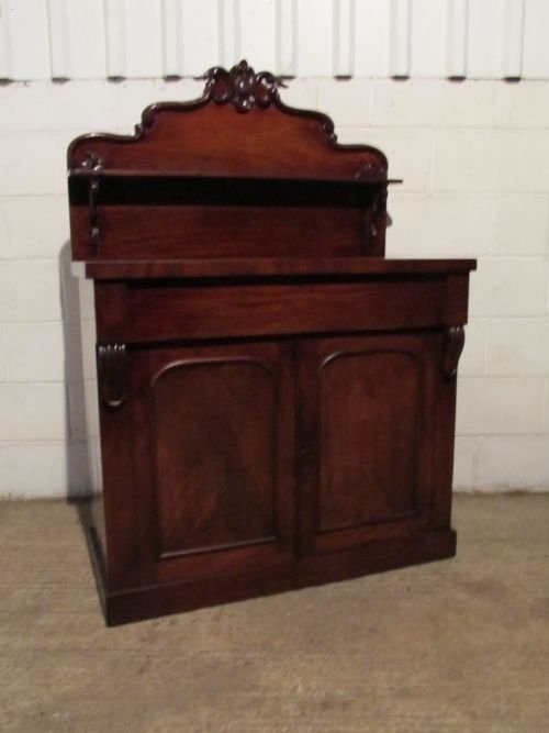 Antique Victorian Mahogany Chiffonier Sideboard C1880 Wp2130a/15.11